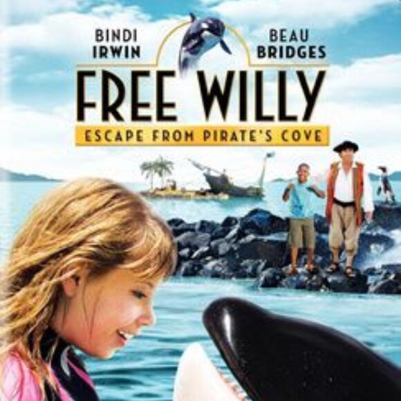 Free Willy: Escape from Pirate's Cove DVD Movie Rated PG Bindi Irwin - Picture 1 of 4
